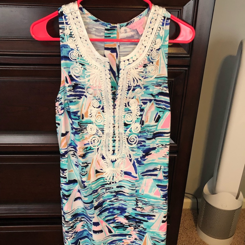 Lilly Pulitzer shift dress in Pier pressure